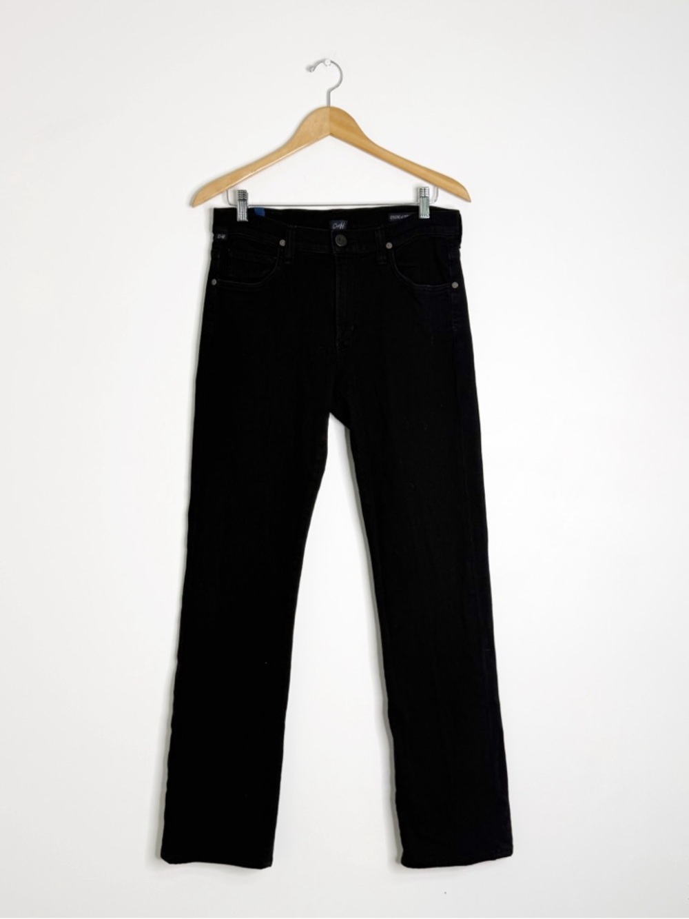 Citizens of Humanity Sid Straight Leg Black Jeans Men’s 31 USA Made - Picture 2 of 10